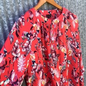 Buckle Black Floral Blouse